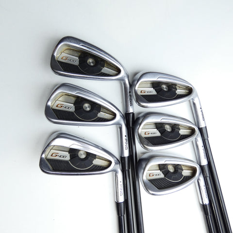 Used Ping G400 Iron Set / 5 - PW / Regular Flex