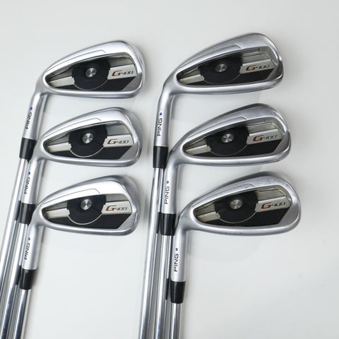 Used Ping G400 Iron Set / 5 - PW / Regular Flex / Left-Handed