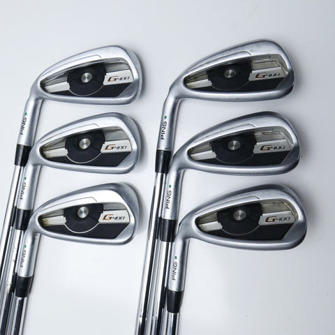 Used Ping G400 Iron Set / 5 - PW / Regular Flex / Left-Handed