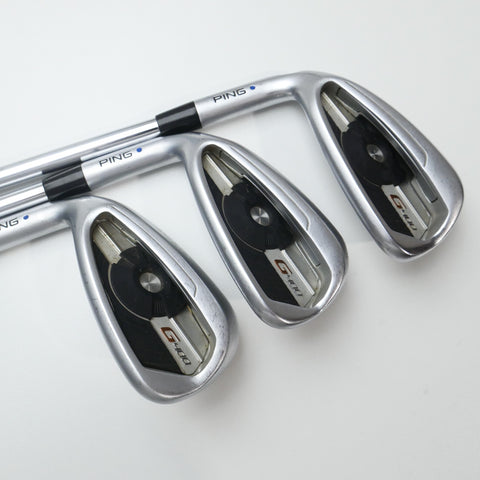 Used Ping G400 Iron Set / 5 - PW / Regular Flex / Left-Handed
