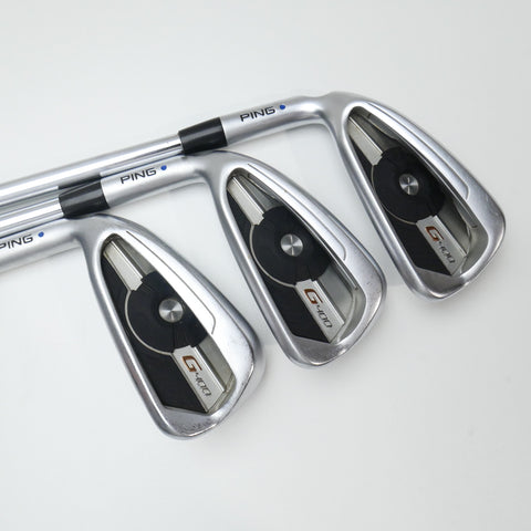 Used Ping G400 Iron Set / 5 - PW / Regular Flex / Left-Handed