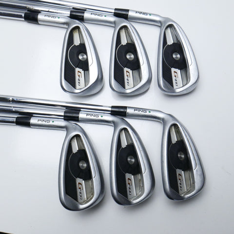 Used Ping G400 Iron Set / 5 - PW / Regular Flex / Left-Handed