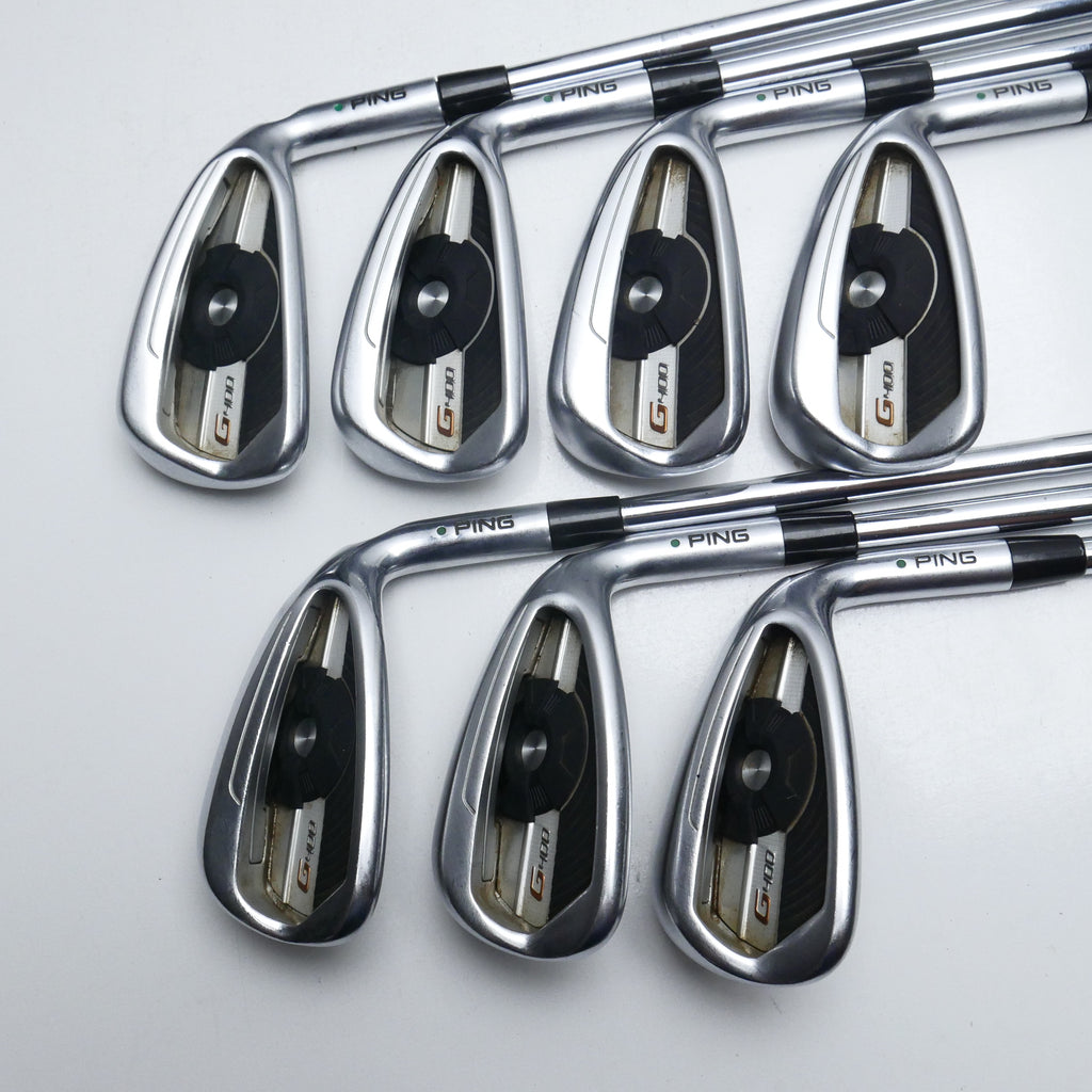 Used Ping G400 Iron Set / 5 - PW + UW / X-Stiff Flex