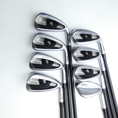 Used Ping G400 Iron Set / 5 - SW + GW / Regular Flex