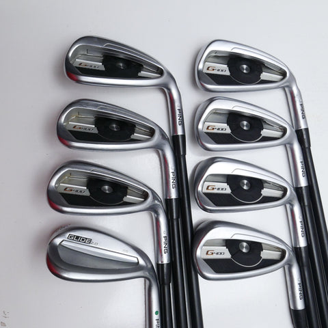 Used Ping G400 Iron Set / 5 - SW + GW / Regular Flex / Ping Glide SW