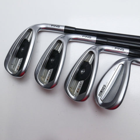 Used Ping G400 Iron Set / 5 - SW + GW / Regular Flex / Ping Glide SW