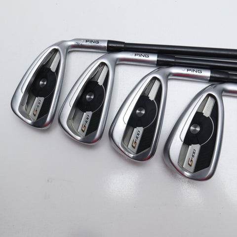 Used Ping G400 Iron Set / 5 - SW + GW / Regular Flex / Ping Glide SW
