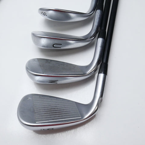 Used Ping G400 Iron Set / 5 - SW + GW / Regular Flex / Ping Glide SW