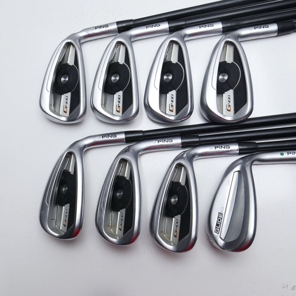 Used Ping G400 Iron Set / 5 - SW + GW / Regular Flex / Ping Glide SW