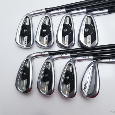 Used Ping G400 Iron Set / 5 - SW + GW / Regular Flex / Ping Glide SW