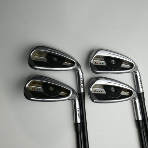 Used Ping G400 Iron Set / 7 - PW / Soft Regular Flex