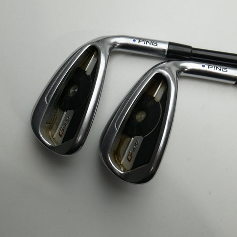 Used Ping G400 Iron Set / 7 - PW / Soft Regular Flex