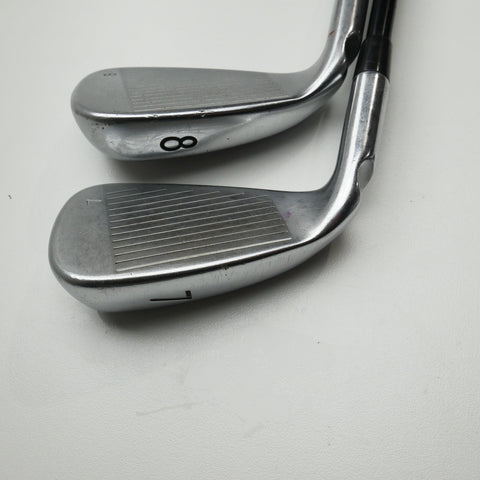 Used Ping G400 Iron Set / 7 - PW / Soft Regular Flex