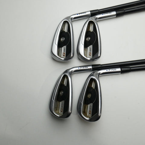Used Ping G400 Iron Set / 7 - PW / Soft Regular Flex