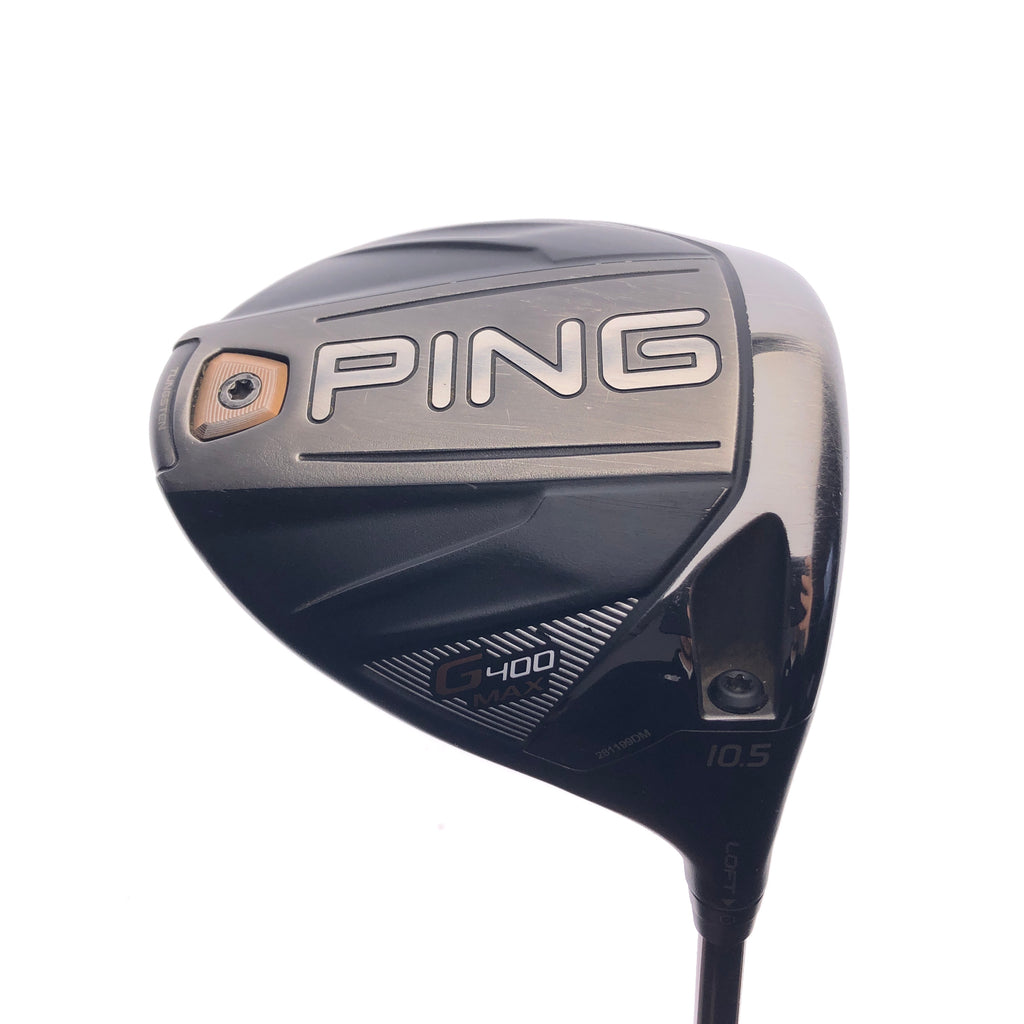 Used Ping G400 Max Driver / 10.5 Degrees / Regular Flex