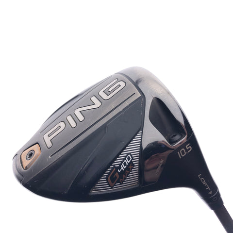 Used Ping G400 Max Driver / 10.5 Degrees / Stiff Flex