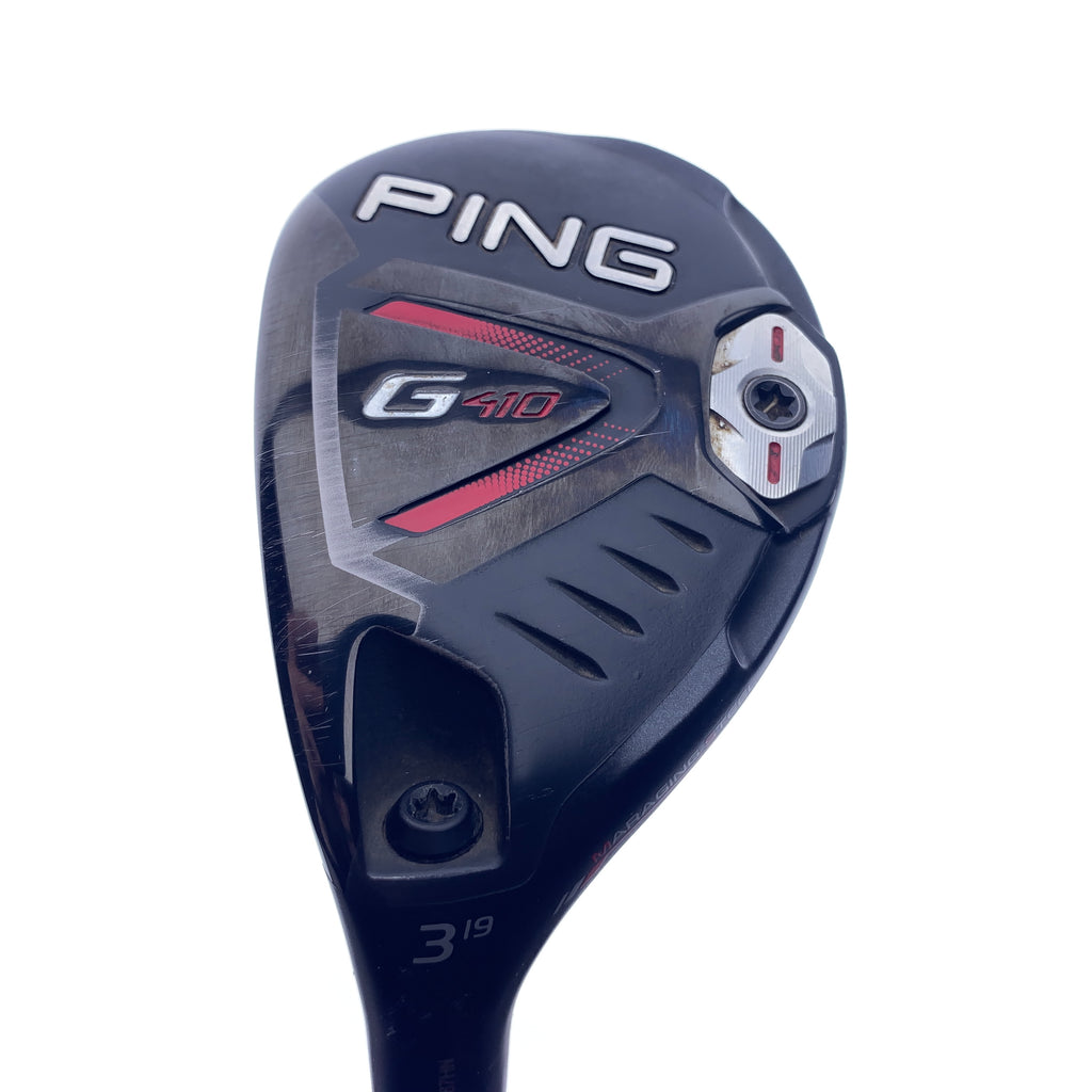 Used Ping G410 3 Hybrid / 19 Degrees / Soft Regular Flex / Left-Handed