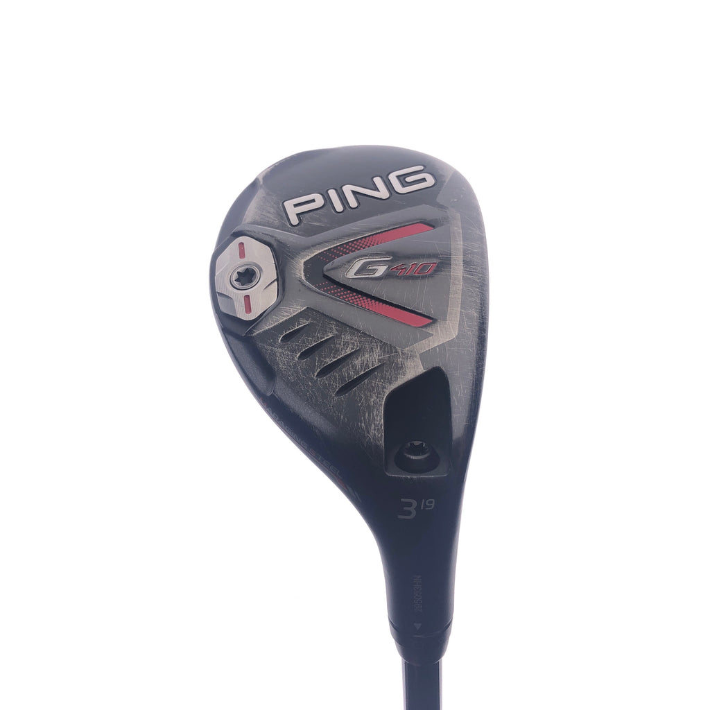 Used Ping G410 3 Hybrid / 19 Degrees / Soft Regular Flex