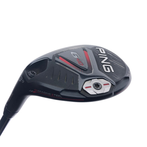 Used Ping G410 3 Hybrid / 19 Degrees / Stiff Flex / Left-Handed