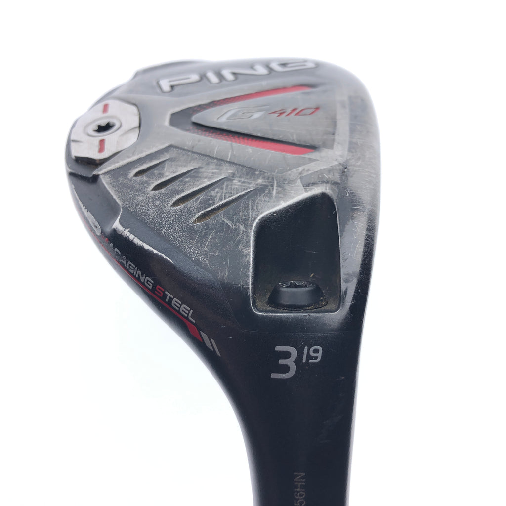 Used Ping G410 3 Hybrid / Tensei CK Series White 80 TX Boron Tip / 19 Deg / TX
