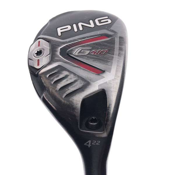 Used Ping G410 4 Hybrid / 22 Degrees / Soft Regular Flex
