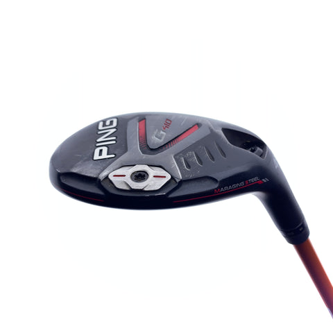 Used Ping G410 4 Hybrid / 22.0 Degrees /Reg/Graphite Design Tour AD DI-75R