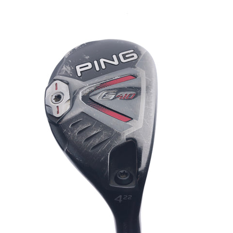 Used Ping G410 4 Hybrid / 22.0 Degrees / Regular Flex