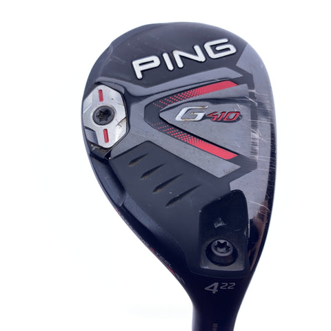 Used Ping G410 4 Hybrid / 22.0 Degrees / Regular Flex