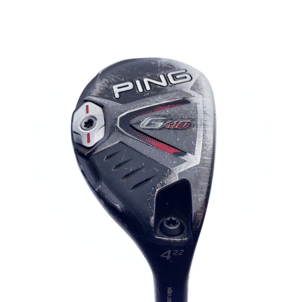 Used Ping G410 4 Hybrid / 22.0 Degrees / Regular Flex