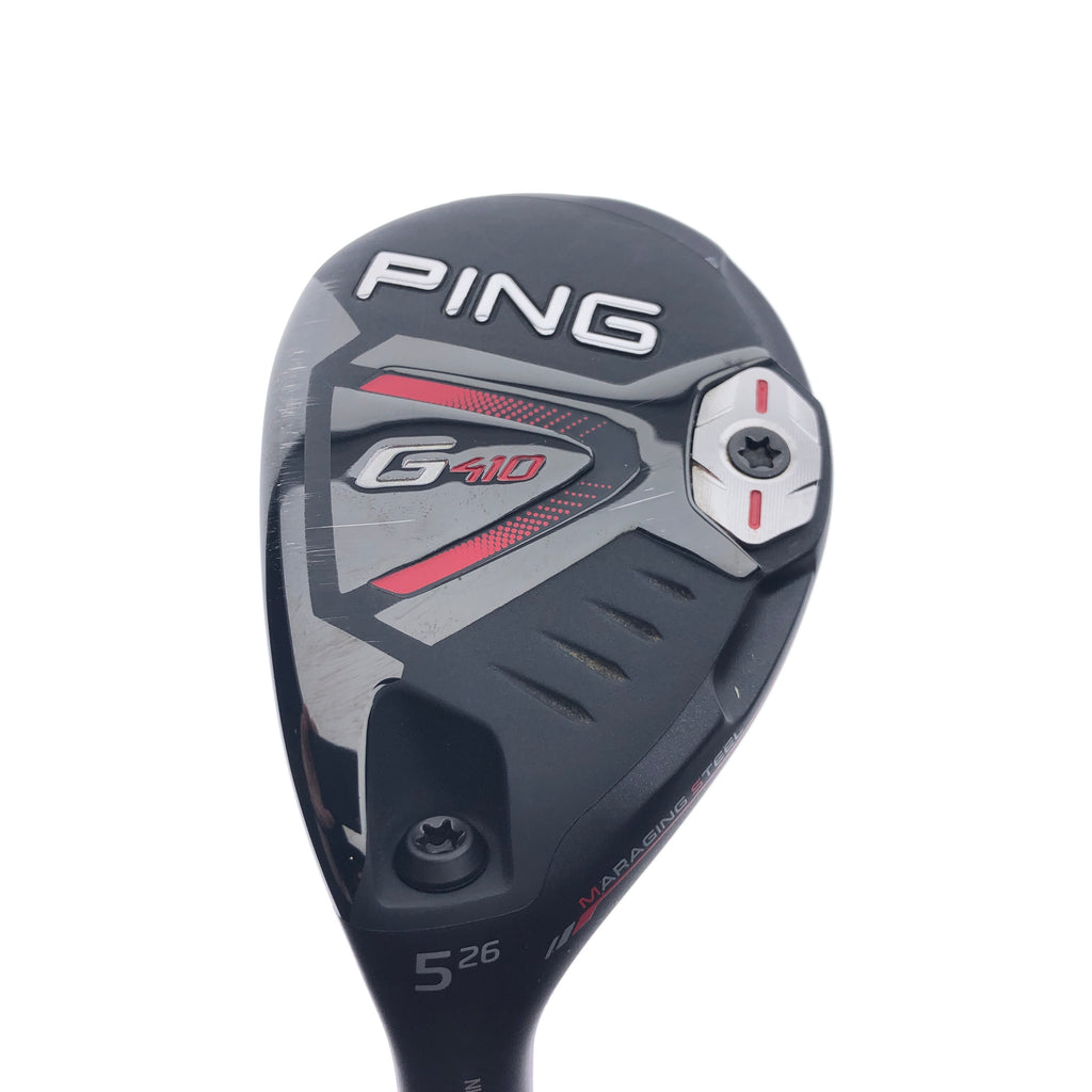 Used Ping G410 5 Hybrid / 26 Degrees / Soft Regular Flex / Left-Handed