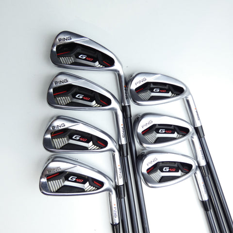 Used Ping G410 Iron Set / 4 - PW / Regular Flex