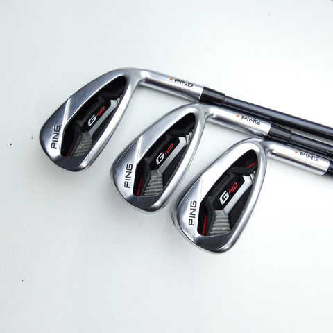 Used Ping G410 Iron Set / 4 - PW / Regular Flex