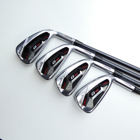 Used Ping G410 Iron Set / 4 - PW / Regular Flex