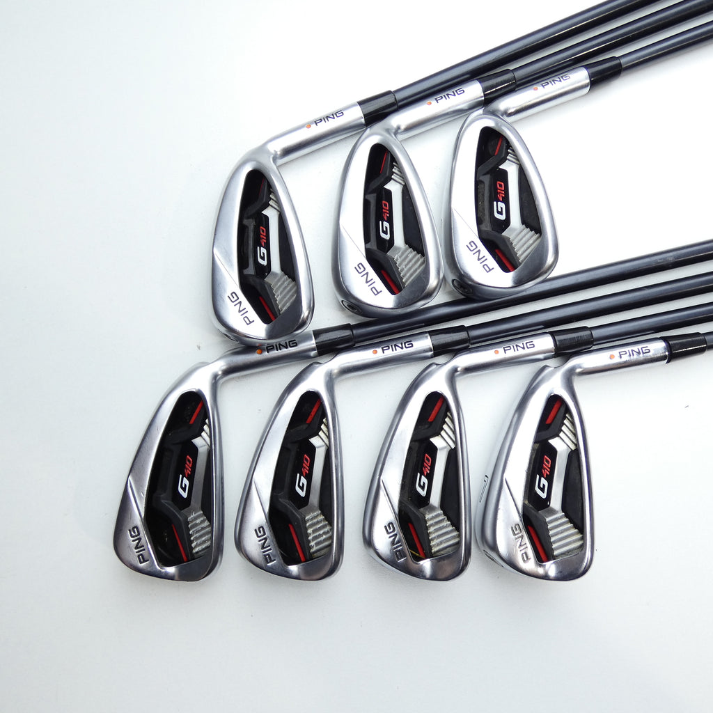 Used Ping G410 Iron Set / 4 - PW / Regular Flex