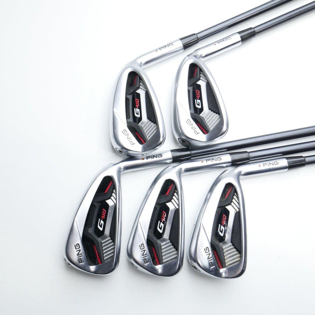 Used Ping G410 Iron Set / 5 - 9 IRON / Soft Regular Flex