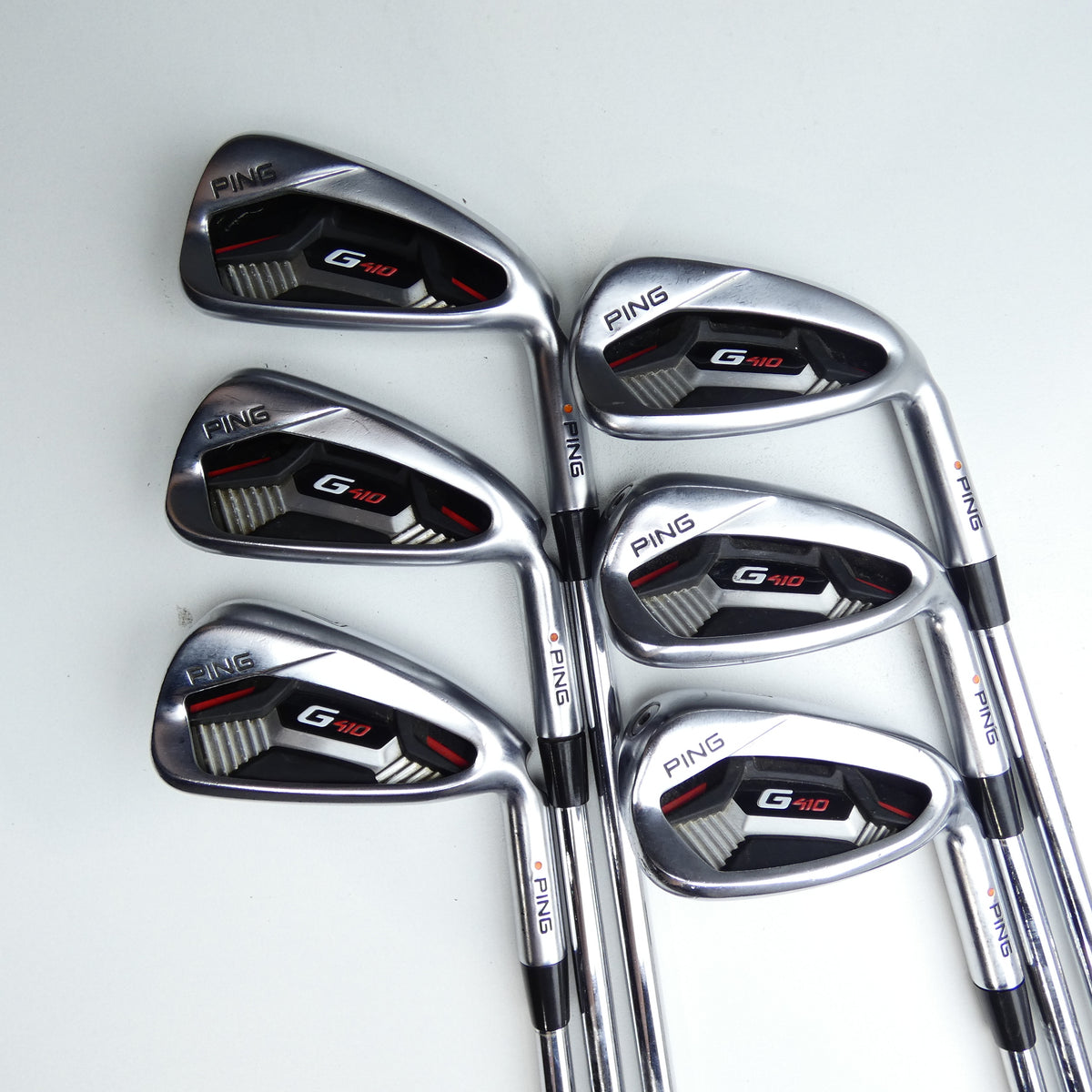 Used Ping G410 Iron Set / 5 - PW / Regular Flex