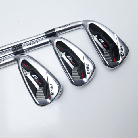 Used Ping G410 Iron Set / 5 - PW / Regular Flex / Left-Handed