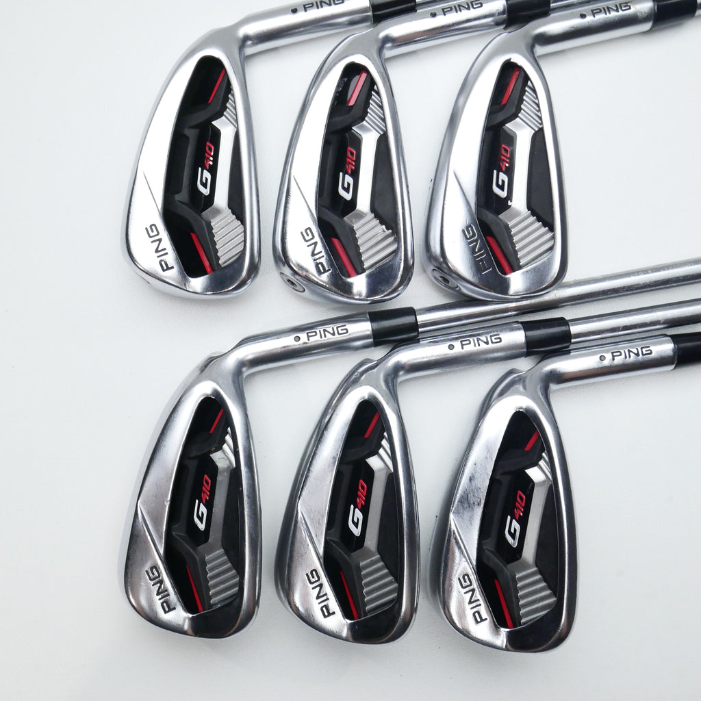 Used Ping G410 Iron Set / 5 - PW / X-Stiff Flex