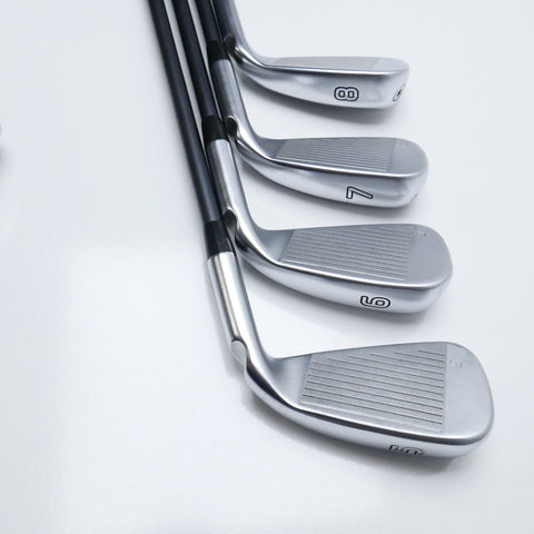 Used Ping G410 Iron Set / 5 - SW / Soft Regular Flex / Left-Handed