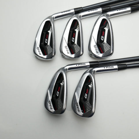 Used Ping G410 Iron Set / 6 - PW / Regular Flex