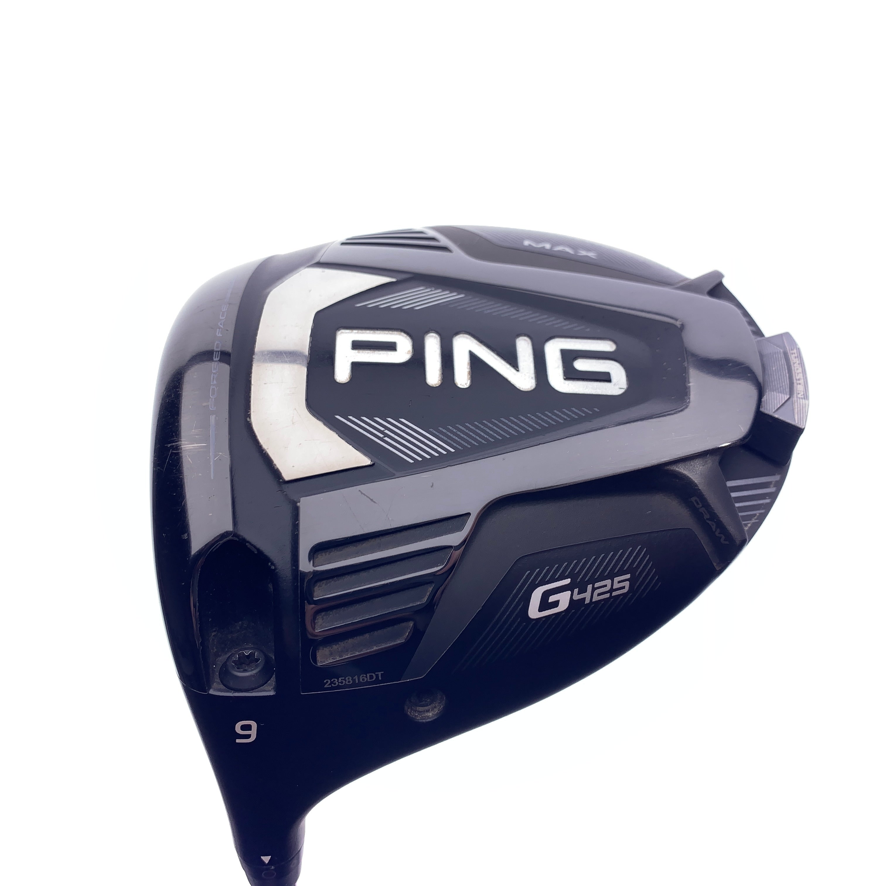Used Ping G425 Max Driver / 9.0 Degrees / X-Stiff Flex / Left-Handed