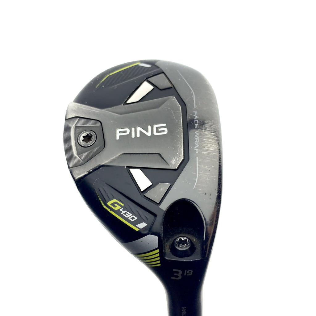 Used Ping G430 3 Hybrid / 19.0 Degrees / LA Golf A Series MID 85H-4 / Stiff Flex