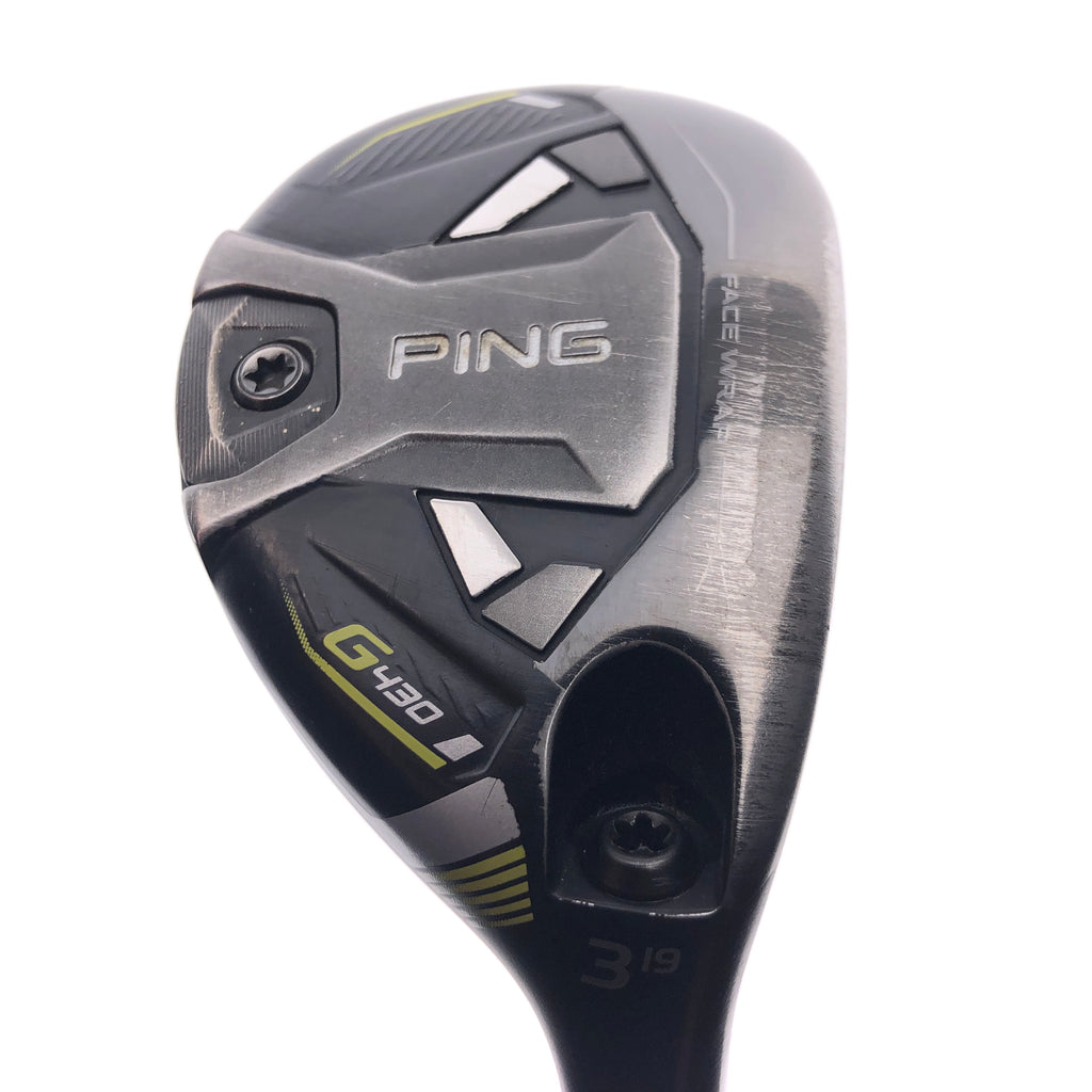 Used Ping G430 3 Hybrid / Tour AD DI-75 Shaft / 19 Degrees / Stiff Flex