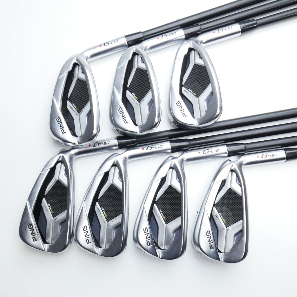 Used Ping G430 Iron Set / 4 - PW / Regular Flex