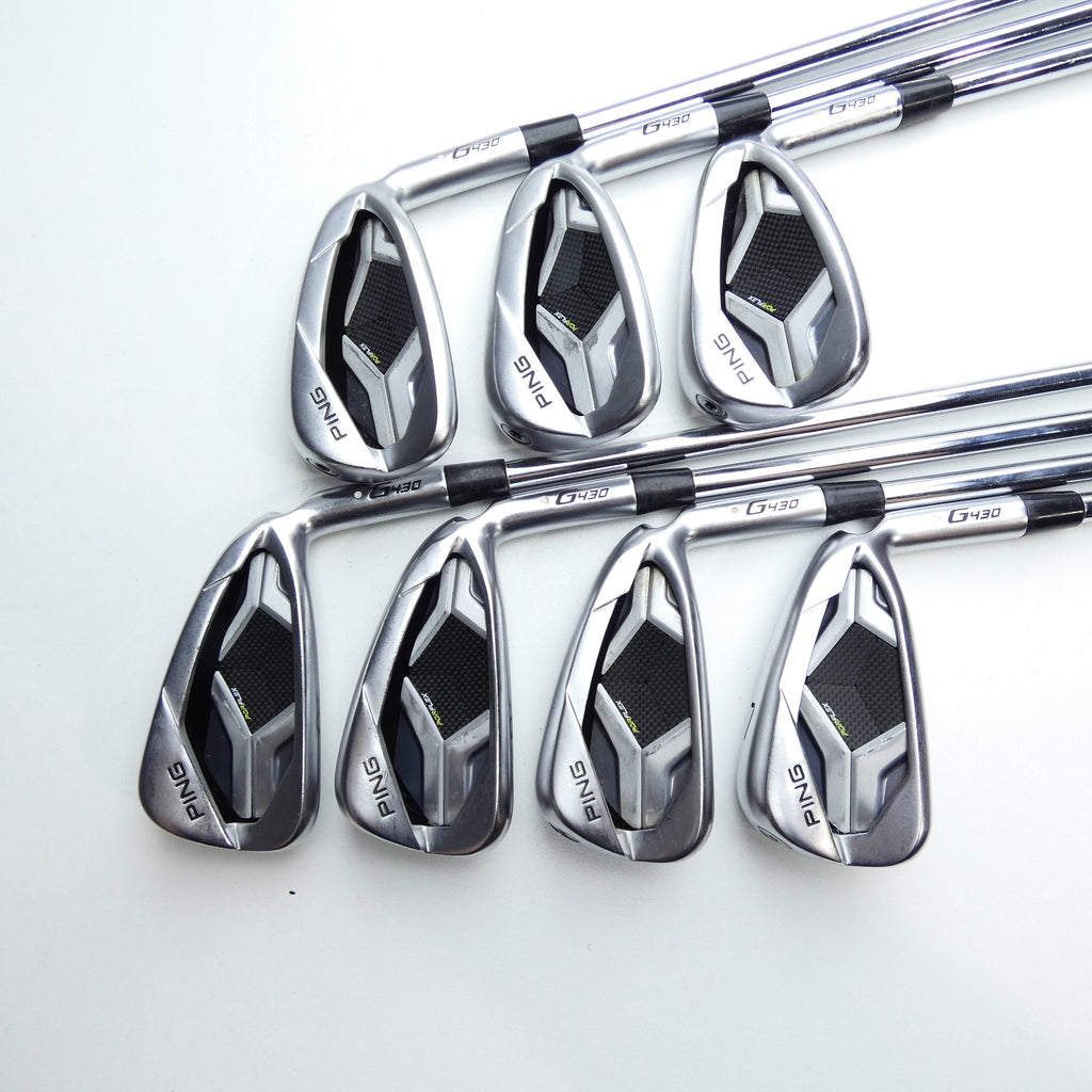 Used Ping G430 Iron Set / 4 - PW / Stiff Flex