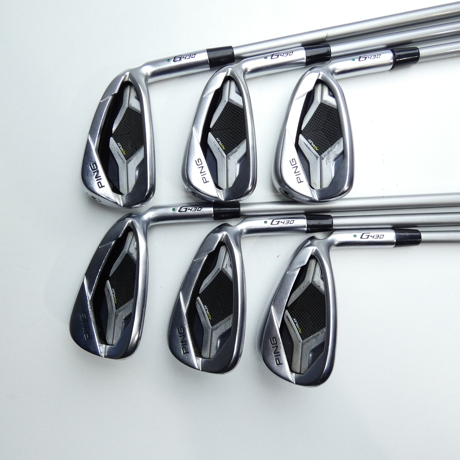 Used Ping G430 Iron Set / 5 - PW + GW / Soft Regular Flex