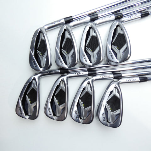 Used Ping G430 Iron Set / 5 - SW + 45° / Stiff Flex