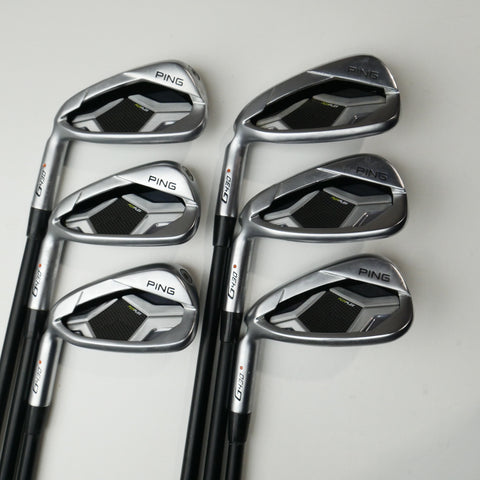 Used Ping G430 Iron Set / 6 - PW + 45° / Regular Flex / Left-Handed