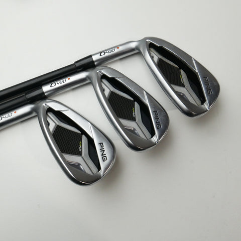 Used Ping G430 Iron Set / 6 - PW + 45° / Regular Flex / Left-Handed