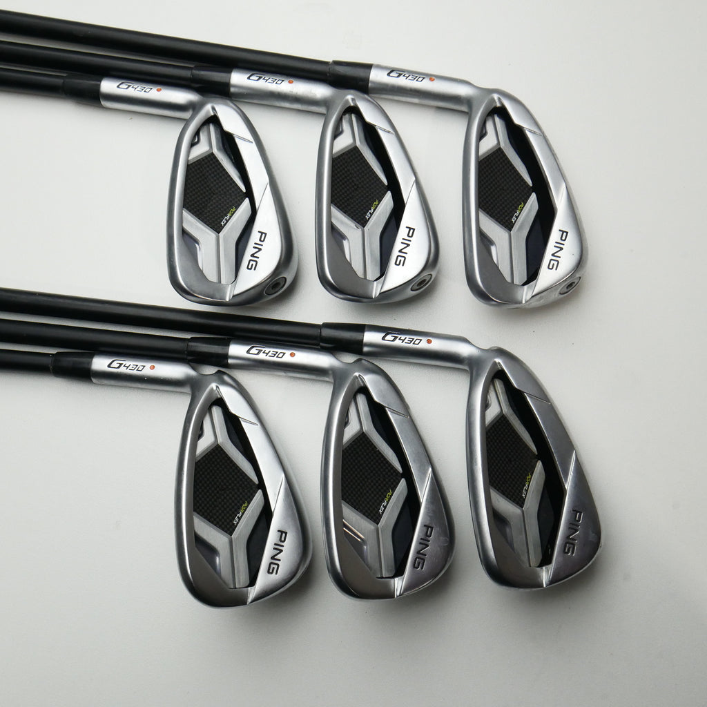 Used Ping G430 Iron Set / 6 - PW + 45° / Regular Flex / Left-Handed
